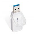 USBメモリー/USB3.1(Gen1)対応/フリップキャップ式/64GB/ホワイト 写真2