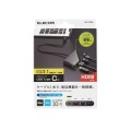 Type-Cドッキングステーション/PD対応/充電用Type-C1ポート/USB(3.1)1ポート/HDMI1ポート/LANポート/30cmケーブル/ブラック 写真2