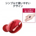 ヘッドセット Bluetooth ワイヤレスイヤホン 超小型 連続通話最大5時間 充電2時間 USB Type-C端子 片耳 左右耳兼用 ブラック 写真2