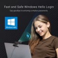 Webカメラ/200万画素/Full HD/Windows Hello顔認証対応/ブラック 写真2