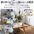 無線LAN 中継器 Wi-Fi 1201+574Mbps 高速通信 ホワイト 写真2