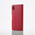 Xperia Ace III ソフトレザーケース 薄型 磁石付き フラワーズ 写真2