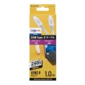 USB2.0ケーブル(認証品、USB Type-C(TM) to USB Type-C(TM)) 写真2