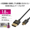 Premium HDMI Microケーブル(超スリム) 写真2