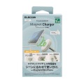 ワイヤレス充電器/マグネット内蔵/7.5W/卓上タイプ/3way/ホワイト 写真2