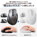 静音 Bluetooth5.0マウス ”EX-G”5ボタン Lサイズ 写真2