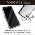 Galaxy A23 5G ( SC-56C / SCG18 ) ケース カバー ハイブリッド 耐衝撃 衝撃吸収 軽量 薄型 ストラップホール付 背面クリア フレームカラー ブラック 写真2