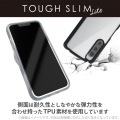 Xperia 5 IV ( SO-54C / SOG09 ) ケース カバー ハイブリッド 耐衝撃 衝撃吸収 軽量 薄型 ストラップホール付 背面クリア ブラック 写真2