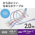 なめらかUSB Type-Cケーブル(非認証品、A-C) 写真2