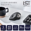 Bluetooth5.0トラックボール ”IST”5ボタン 人工ルビーモデル 写真2
