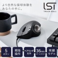 有線トラックボール ”IST”5ボタン ベアリングモデル 写真2