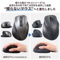 静音 Bluetooth5.0マウス ”EX-G”5ボタン XLサイズ 写真2