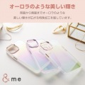 iPhone 15 ハイブリッドケース オーロラ &me 写真2