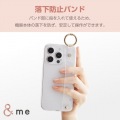 iPhone 15 Pro ハイブリッドケース ハンドバンド &me 写真2