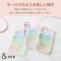 iPhone 14 ハイブリッドケース オーロラ &me 写真2