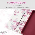 arrows We2 ソフトレザーケース 薄型 磁石付 フラワーズ 写真2