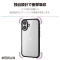 iPhone 16 MUBRAIN ハイブリッドケース エアバッグ 写真2