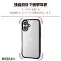 iPhone 16 MUBRAIN ハイブリッドケース エアバッグ 写真2