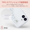iPhone 16 &me ハイブリッドケース ハンドバンド 写真2