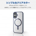 iPhone 16 ハイブリッドケース フレームカラー MAGKEEP 写真2