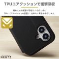 iPhone 16 NEUTZ ソフトレザーケース 磁石付 写真2