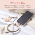 iPhone 16 &me ソフトケース メタリックライン 写真2