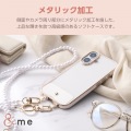 iPhone 16 &me ソフトケース メタリックライン 写真2