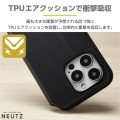 iPhone 16 Pro NEUTZ ソフトレザーケース 磁石付 写真2