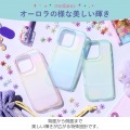 iPhone 16 Pro meliano ソフトケース クリアオーロラ 写真2