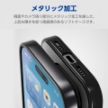 iPhone 16 Pro ソフトケース サイドメッキ 写真2