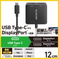 USB Type-C(TM) - DisplayPort(TM)変換アダプター 2ポート 写真2