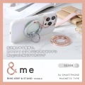 マグネットスマホリング/&me/MAGKEEP/シルバー 写真2