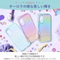 AQUOS sense9 meliano ソフトケース クリアオーロラ 写真2