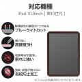 iPad (第10世代) フィルム ガラスライク BLC 高透明 ガイドフレーム付 写真2