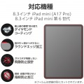 iPad mini(A17 Pro) ガラスフィルム ダイヤモンドコーティング ガイドフレーム付 写真2