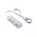 個別スイッチタップ/雷サージ付き/ホコリシャッター付き/磁石付き/3個口/2m/ホワイト 写真2