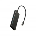 Type-Cドッキングステーション/USB PD対応/USB-A×4/USB-C×2/HDMI(4K60Hz)/SD+microSD/LAN/ブラック 写真2