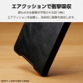 Galaxy S25 Ultra ソフトレザーケース 磁石付 耐衝撃 ステッチ 写真2