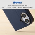 OPPO Reno13 A ソフトレザーケース 薄型 磁石付 写真2