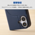 手帳型ケース 薄型 磁石付 MAGKEEP 写真2