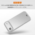 ハイブリッドケース D3O オールクリア メタルステッカー付 写真2