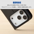 手帳型ケース 磁石付 耐衝撃 ハンドストラップ付 写真2