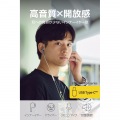 マイク付き 有線イヤホン USB Type-C(TM) インナーイヤー型 写真2