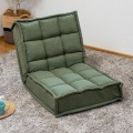 ポケットコイル座面 繋がるソファ 座椅子 横連結可能 リクライニング  リラックスチェア パーソナルチェア ファブリック オリーブ RMTH-03-OLV 写真2
