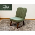 solum(ソルム)あぐら座椅子 ハイタイプ オリーブ RMHZ-91-OLV 写真2
