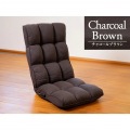 kukka(クッカ) 北歐スタイルの座椅子 チャコールブラウン RMBS-55-CBR 写真2