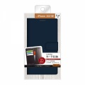 iPhone 13 mini 手帳 シンプル マグネット/ダークネイビー 写真2