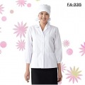 女性用調理衣 長袖 FA-335LL 写真2