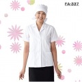 女性用調理衣 半袖 FA-337LL 写真2