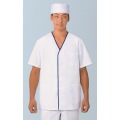 男性用デザイン白衣 半袖 FA-3473L 写真2